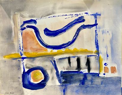 null Geneviève LINÉ JAGOT (1920-2001)

Lot of 10 abstract compositions signed and...