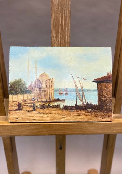null Gérard ROUX (born in 1946)

Views of a blue mosque



Three oils on panel signed.

22...