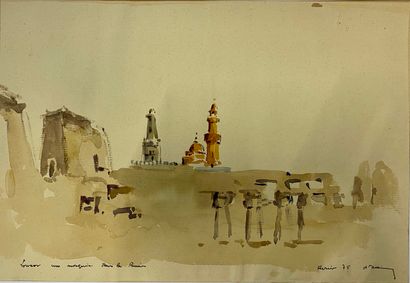 null Henri DAVY (1913-1988)

Lot de 4 aquarelles de paysages de mosquées



Mosquée...