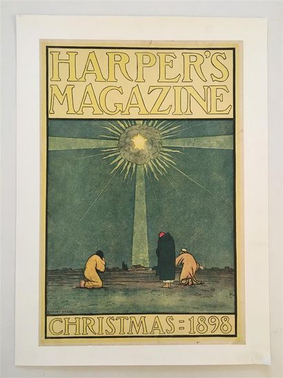 null D'après Harvey ELLIS (1852-1904)

Couverture du Harpers magazine 1868

Lithographie...