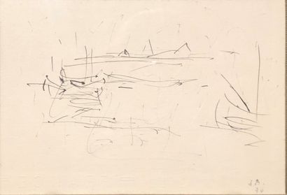Jean René BAZAINE (1904-2001) 
Drawing in...