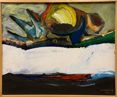 null Christian CHENARD (1918-2002)

Cannes, 1969

Composition

Oil signed and dated...
