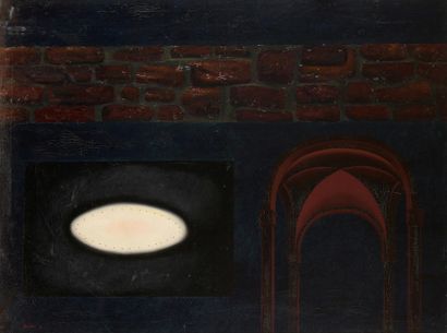 null André BEULLENS (1930-1976)

Bifurcation of silences, 1961

Oil on canvas signed,...