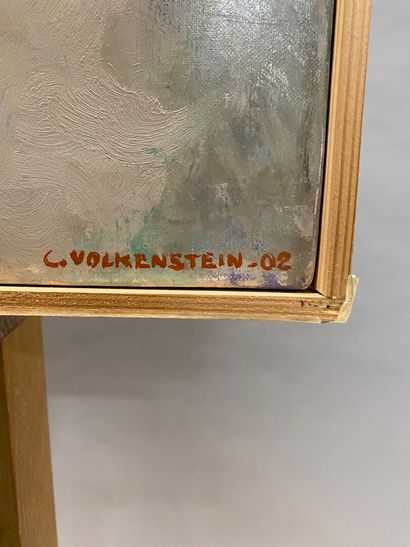 null ° Claude VOLKENSTEIN (1940)

Deux aveugles 

Huile sur toile, signée et datée...
