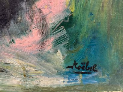 null STOEBEL Edgar (1909-2001) 

Bateau dans la tempête

Huile sur toile signée en...