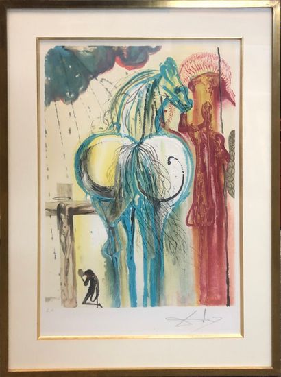 null After Salvador DALI (1904-1989)

The Centurion 

Lithograph in colors from the...