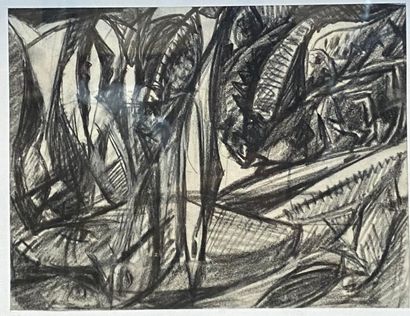 null Geneviève LINÉ JAGOT (1920-2001)

Fish

Charcoal on paper, unsigned, titled...