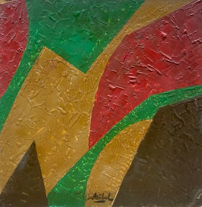 null STOEBEL EdgarEdgar STOEBELGeometric colored composition

Oil on panel signed...