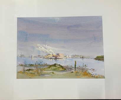 null Henri DAVY (1913-1988)

Lot de 4 aquarelles sur le thème de ports.



Le Havre

Aquarelle...