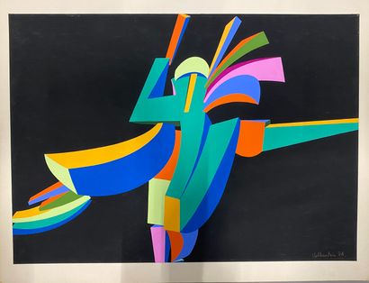 Claude VOLKENSTEIN (1940) 
19 abstract compositions...
