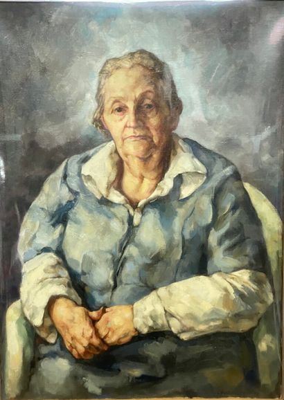 null Claude VOLKENSTEIN (1940)

Four portraits : 



- The reading

Oil on canvas,...