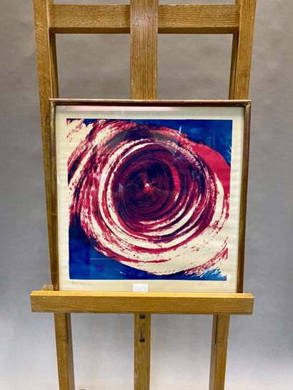null Contemporary school

"Spiral"

Lithograph, signed and dated 1968 lower right,...