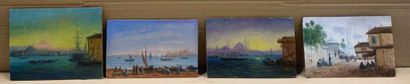 null ROUX Gérard (born 1946)

Three views of the Blue Mosque in Istanbul from the...