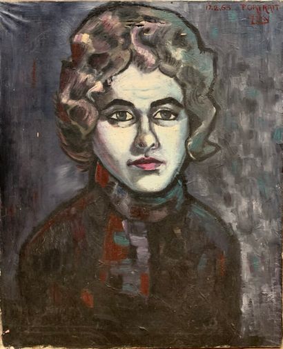 null MAKY (active in the 20th century)

Portrait of a woman

Oil on canvas signed,...