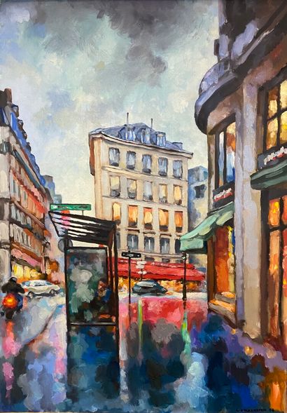 null Claude VOLKENSTEIN (1940)

Rue Drouot, 2006

Oil on canvas, signed and dated...