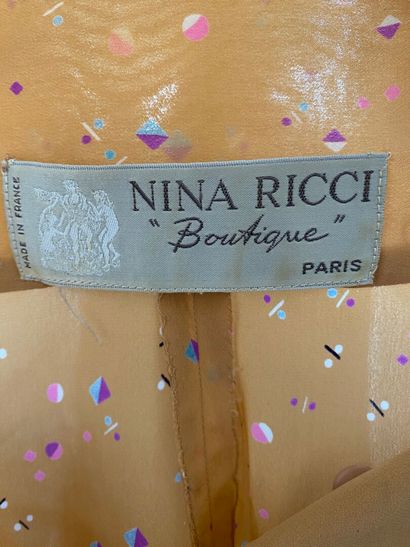 null Nina RICCI Boutique 

Robe en soie imprimé à motifs géométriques multicolores...