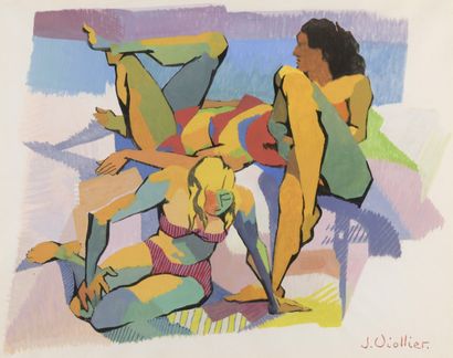 null Jean VIOLLIER (1896-1985)

Bathers

Gouache on paper, signed lower right.

39...
