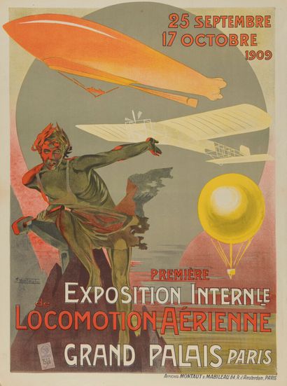 null D'après Ernest MONTAUT

Première exposition internationale de locomotion aérienne...