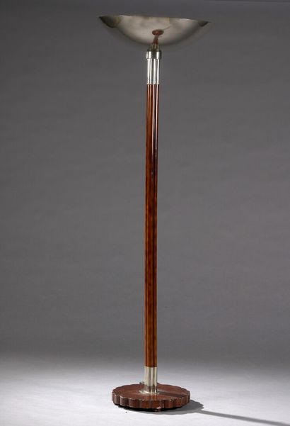FRENCH WORK 1930-1940

Floor lamp in brown...