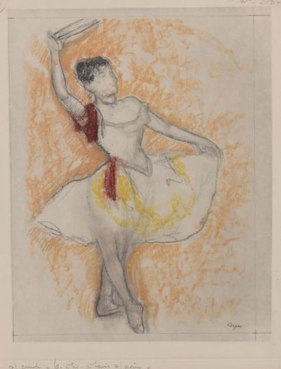 null Edgar DEGAS (1834-1917)

Degas Dance Drawing. 1936. Engraving by Maurice Pottin....