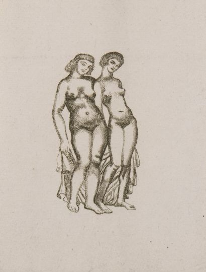 null Aristide MAILLOL (1861-1944)

Booklet of the Folastries. 1940.

Etching. Size...