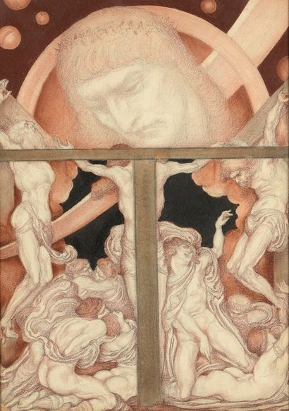 null Leonard SARLUIS (1874-1949)

Way of the cross

Four drawings with red chalk,...