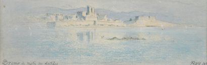 null Alphonse RUY (1853-1920)

Morning mist over Antibes

Pastel on paper, dated...