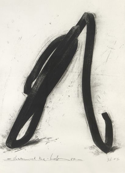 null Bernar VENET (born in 1941)

Undetermined line. 1987. Lithograph. 750 x 570...