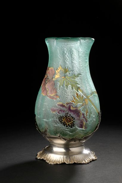 Émile GALLÉ (1846-1904)

Piriform vase with...