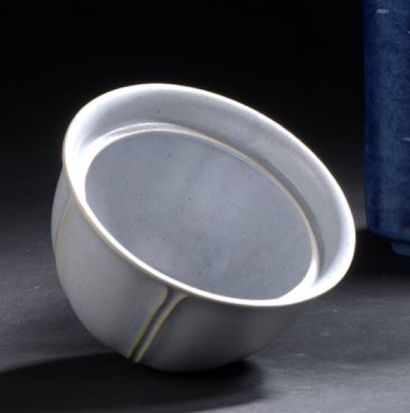 DANISH WORK

Stoneware pot (without its lid)...