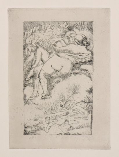 null Aristide MAILLOL (1861-1944)

Booklet of the Folastries. 1940.

Etching. Size...