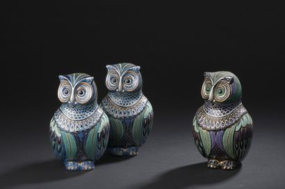 null François DUPUY (1934-2007)

Owl

Lot of five ceramic subjects enhanced with...