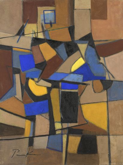 Bill PARKER (1922-2009) 
Abstract composition...
