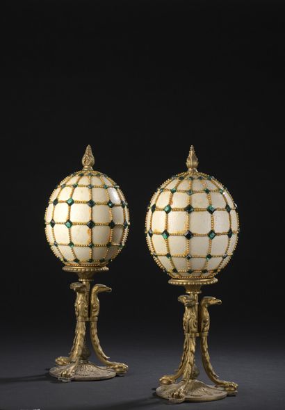 François DUPUY (1934-2007)

Beaded eggs with...