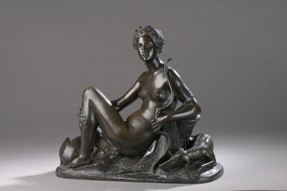 null 
*Pierre Bernard PROUHA (1822-1888)




Diana the Huntress 




Proof in bronze...