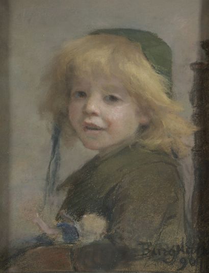 
BINGHAM
Girl with a doll
Pastel 

39,5 x...