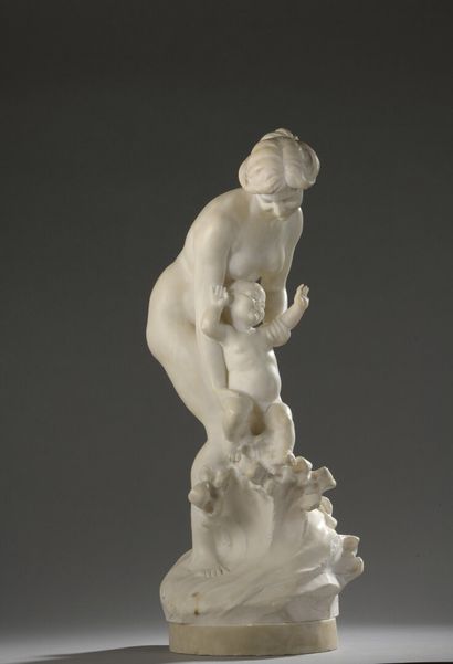 null 
*Circa 1900




Woman and child




Alabaster group




H : 53 cm (without...