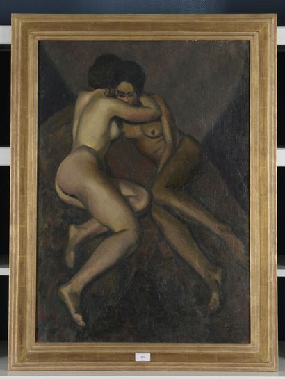null 
Jean DREYFUS-STERN			


(Paris 1890 - 1972 Paris)




Deux nus, 1925




Huile...