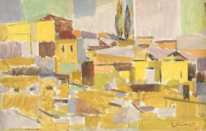Jan EKIERT 

(Kambornia 1907 - 1993 Paris)

Jerusalem...