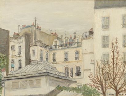 null 
Maxa NORDAU


(Paris 1897 - 1993 Paris)




View of Paris




Oil on canvas,...