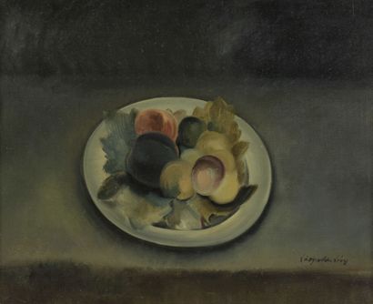 null 
Léopold LÉVY


(Paris 1882 - 1966 Paris)




Tray of fruits




Oil on canvas,...