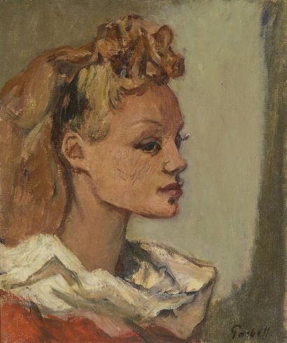 null 
Alexandre GARBELL




(Riga 1903 - 1970 Paris)




Portrait of a young girl




Oil...