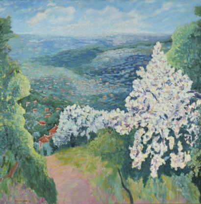 null 
David AZUZ


(Tel Aviv 1942 - 2014 Paris)




Flowery landscape




Oil on...