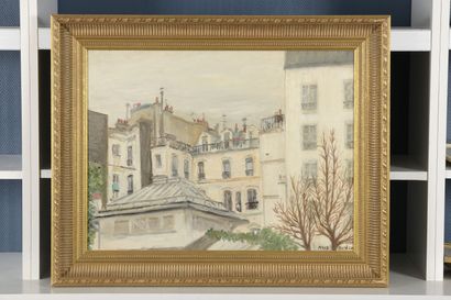 null 
Maxa NORDAU


(Paris 1897 - 1993 Paris)




View of Paris




Oil on canvas,...