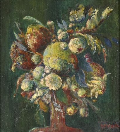 Gustave PENZYNA

(1892 - 1938)

Tree in bloom

Oil...
