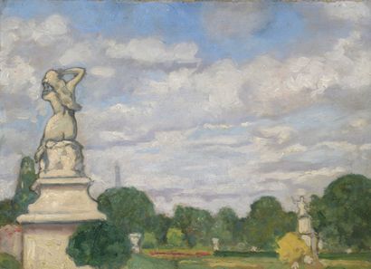null 
Nicolaï SINEZOUBOFF




(Moscow 1891 - 1956 Paris)




Garden of the Tuileries



Oil...