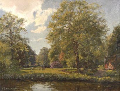 null 
Henryk GRABINSKI


(Lwów/Lviv 1843 - 1903 Lwów/Lviv)




The pond in the forest,...