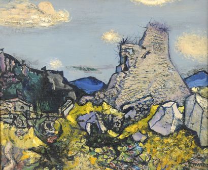 null 
Theodore KOVNER




(Hadera 1904 - 1982 )




Rocky landscape


Oil on canvas,...