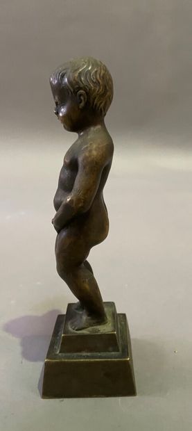 null Sujet en bronze "Manneken Pis".

H : 18,5 cm