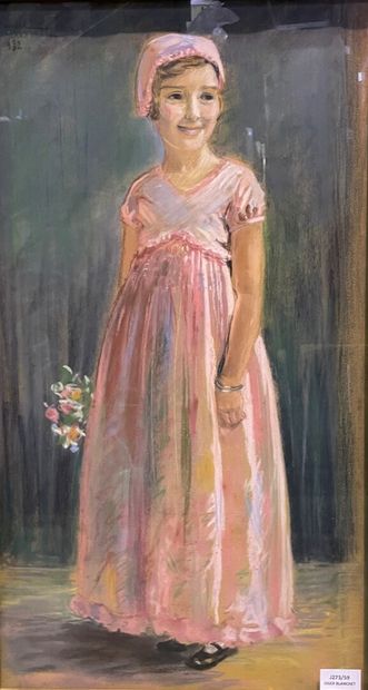 null Bernard CONSTANTIN (actif vers 1930)

Portrait de Mademoiselle Suzanne A. en...